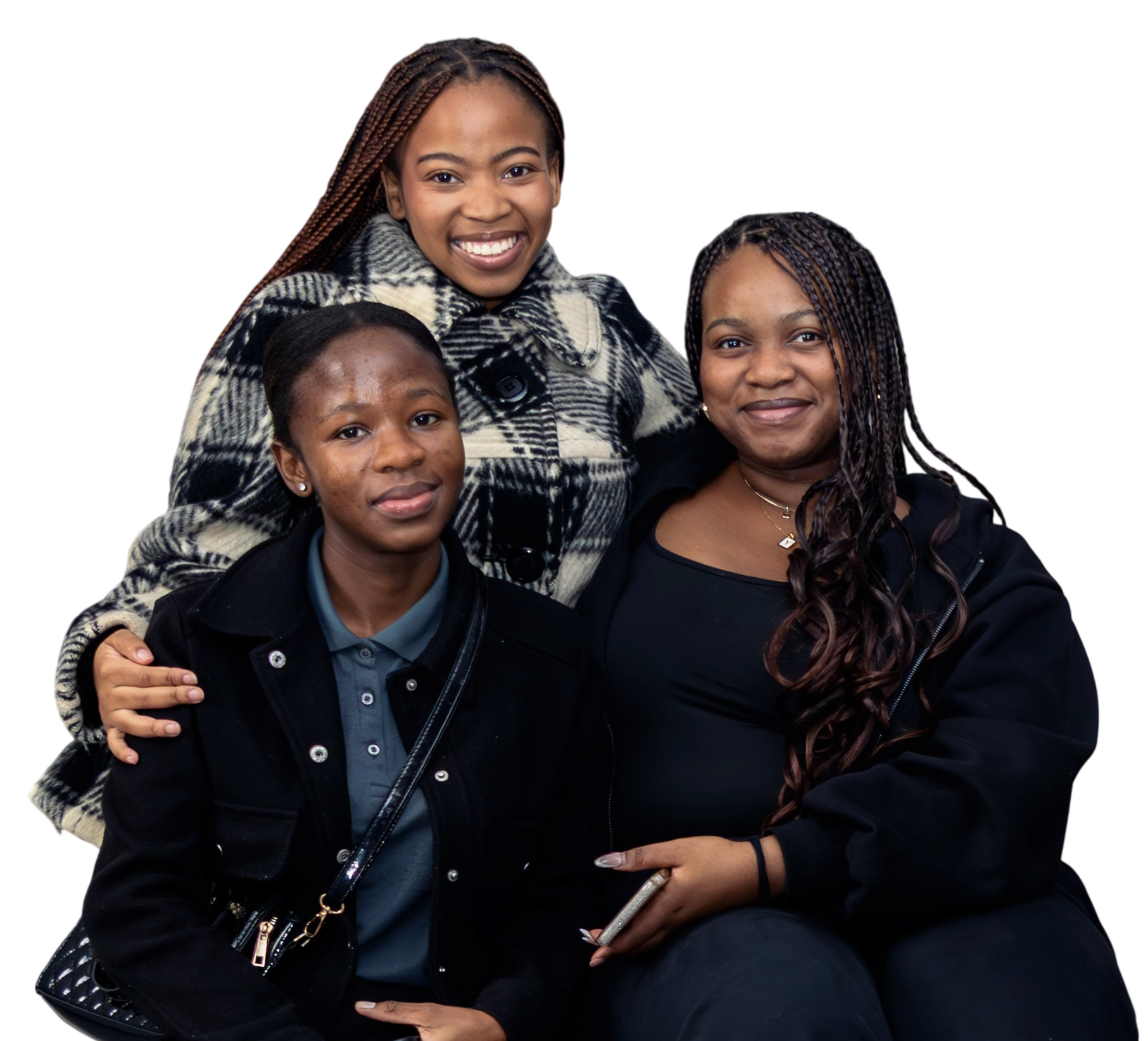 Group of three LLL students